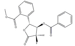 (2R)-2-脱氧-2-氟-2-甲基-D-赤式戊糖酸 GAMMA-内酯 3,5-二苯甲酸酯