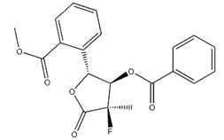 ((2R,3R,4R)-3-(benzoyloxy)-4-fluoro-4-methyl-5-oxotetrahydrofuran-2-yl)methyl benzoate   