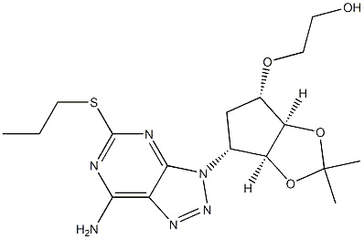 (1S,2S,3R,5S)-3-[7-Chloro-5-(propylthio)-3H-1,2,3-triazolo[4,5-d]pyrimidin-3-yl]-5-(2-hydroxyethoxy)