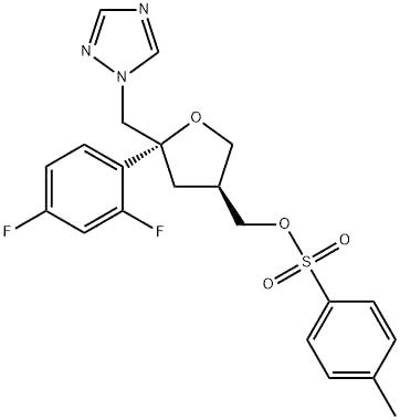 (5R-CIS)-甲苯-4-磺酸 5-(2,4-二氟苯基)-5-(1H-1,2,4-三氮唑-1-基)甲基四氢呋喃-3-基甲基酯