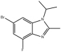 6-溴-4-氟-1-异丙基-2-甲基-1H-苯并[D]咪唑