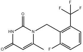 1-(2-Fluoro-6-trifluoromethyl-benzyl)-6-methyl-1H-pyrimidine-2,4-dione
