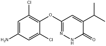 6-(4-氨基-2,6-二氯苯氧基)-4-异丙基哒嗪-3(2H)-酮